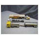 Shell Tanker Trucks and Trailers