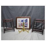 Decorative Art Display Trio