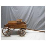 Wooden Handcrafted Miniature Wagon