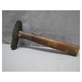 Handcrafted Wooden-Handled Hammer