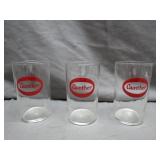 Three Gunther Beer Glasses
