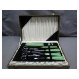 1930's Bakelite Handle Grooming Set