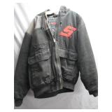 Snap-On Jacket With Logo, Size Large