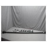 Decorative Curtain Rod Set with Mounts