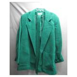 Tailored by Harlan Women's Green Blazer