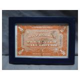 1947 Half-Barrel Malt Liquor Tax Stamp