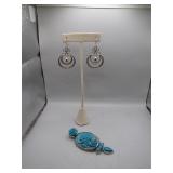 925 Marked Sterling Silver Pendants & Earrings