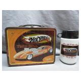 1998 Mattel Hot Wheels Lunchbox with Thermos