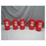 Five Drydene Heavy Duty Lubes Mugs