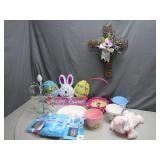 Easter Decor Collection with Cross and Bunny