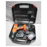 Black & Decker 12V Cordless Drill Set