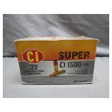 CI .22 Super High-Speed Ammunition, 500 Rounds