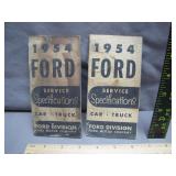 1954 Ford Service Specifications Manual