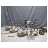 Silver-Plated Lot of Decorative Ware