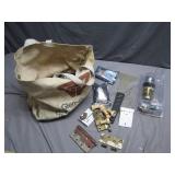 Hardware in Canvas Bag