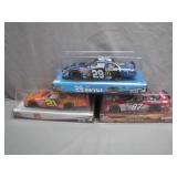 3 NASCAR Die-Cast Model Cars