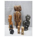 Hand-Carved Wooden Figurines