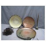 Decorative Copper Lot with Various Pieces