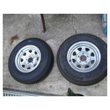 Standard 14-Inch Trailer Wheels and Tires