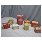 Decorative Vintage Tin Cans
