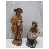 Carved Figurines of Laborers