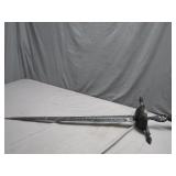 Iron Rapier with Twisted Wire Basket Hilt