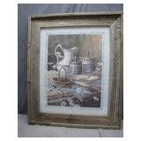 Framed Farmhouse Still Life Print