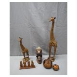 Hand-Carved Animal Figures