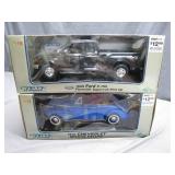 1:18 Welly 1999 Ford F-150 and 1941 Chevrolet...