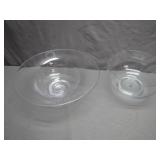 Engraved Glass Bowls with Dedications