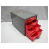 Metal Organizer With Drawers by Dunlap