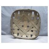 Handwoven Split Oak Tobacco Basket