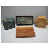 Four Unique Cultural Boxes