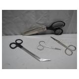 4 Specialty Scissors and Pinking Shears