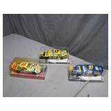 3 NASCAR Hot Wheels Die-Cast Cars