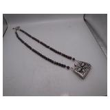 Stunning 925 Marked Beaded Necklace