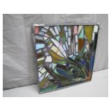 Colorful Stained Glass Wall Art Panel
