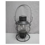 CNRY Railroad Lantern with Adlake Globe