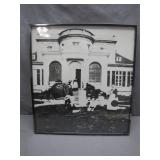 Framed 1903 Photo of Dr. Max Linde Family Home