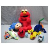 Colorful Plush Toy Collection With Icons
