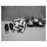 Complete Pet Bowl and Waste Bag Set