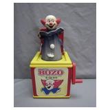 1988 Bozo the Clown Jack-In-The-Box