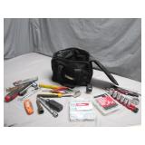 Comprehensive Tool Bag With Assorted Hand Tools