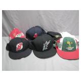6 Embroidered Baseball Caps