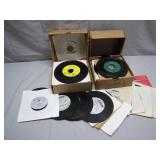 7-Inch Vinyl Records in Sleeves