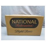 National Bohemian Light Beer Case with Bottles
