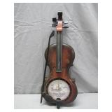 Violin Clock With Winnie-The-Pooh Design
