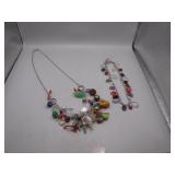 Nice Matching Unique Beaded Necklace & Bracelet...
