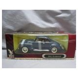 1941 Plymouth Diecast Model in Box