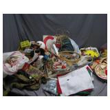 Craft Supplies Galore in Tote Bin